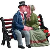 Lemax Caddington Village Kerstdorpminiatuur The Kiss (kus) 6,2 X 3,9 X 6 Cm