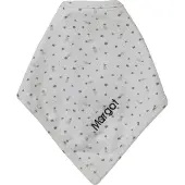 Vertbaudet Personaliseerbare gebreide babymuts + wanten + sjaal + tas voor babymeisjes met print ecru