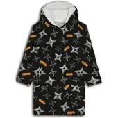 Naruto Hoodie Fleece deken Shuriken, 7 - 14 jaar