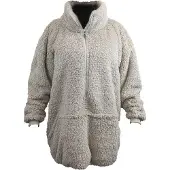 Unique living hoodie willow chateau grey -70x87cm