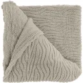 Unique living plaid clio chateau grey -150x200cm