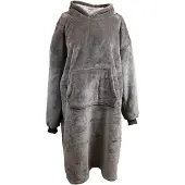 Unique living - Hoodie Oversized Taupe -70x110cm