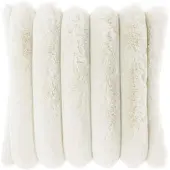 Unique living sierkussen liebe dove white -45x45cm