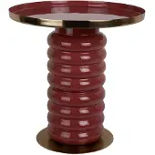 Leitmotiv bijzettafel ruby rode oker