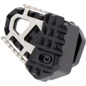 SW-Motech verlenging voor rempedaal - Zwart. Tiger 800 / 1200 modellen, Scrambler 900.