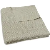 Jollein Deken Ledikant 100x150 Basic Knit Olive Green