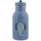 Trixie Thermos Drinkfles - Mrs. Elephant - RVS Waterfles voor kinderen - Lekvrije Fles - 350ml - Blauw