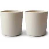 Mushie Drinkbeker Set Ivory 2 stuks