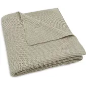 Jollein Deken Wieg 75x100 Basic Knit Olive Green