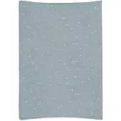 Jollein Aankleedkussenhoes Jersey Twinkling Sea Green