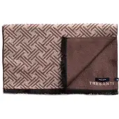 Tresanti DIDIMO | Viscose scarf with logo Bruin heren