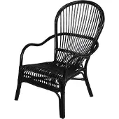 Les Nonna - Fauteuil - Rotan - Zwart