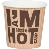 Depa Beker | Karton| i'am little hot cup | 100ml | 50 stuks