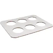 Depa Draagtray karton voor 6 glazen 6 gaats 50 stuks