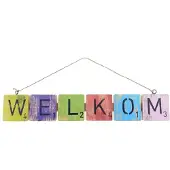 Kadoonline Hanger letters - WELKOM - 47x 8 cm