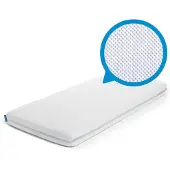 Aerosleep Fitted Colecho/next2me Fitted Sheet Wit 50 x 83 cm Kinderen