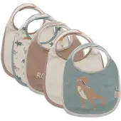 Jollein - Baby Slab - Waterproof - Slabbetjes - Roarsome - 5 Stuks