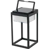 LUCANDE Buitenverlichting , Tilena, dimbare, Zwart, Balkon, Aluminium, Modern