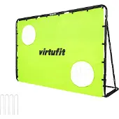 VirtuFit Voetbaldoel met Doelwand - Voetbal Goal - 120 x 80 cm