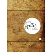 Bullet Journal Mijn wereldkaart dots 240 pagina's