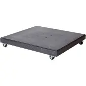 Platinum sun & shade Parasolvoet Modena Zwart 90 Kg 76 X 76 X 13 Cm
