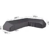 AeroCover Beschermhoes voor hoeklounge - L-vorm - Platform
