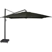 Platinum Icon premium zweefparasol 400x300 cm faded black