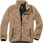 Brandit Fleece jas camel / zwart