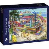 Bluebird Puzzle Bluebird Puzzel, Jigsaw: Shaggy's Surf Shack - 1000 stukjes, strandthema