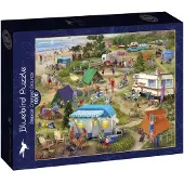 Bluebird Puzzle Seaside Cramped Grounds Puzzel 1000 stukjes