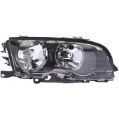 VAN WEZEL KOPLAMP RECHTS ZWART H7 + H7 tot '02 0647966 Van Wezel voor o.a. BMW