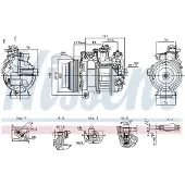 Nissens Airco-compressor 890919