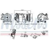 Nissens Airco-compressor 891019