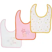 Bianco Blu Babies Slabber - 3 stuks - Roze