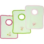 Bianco Blu Babies Slabber - 3 stuks - Roze