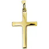 Trendjuwelier huiscollectie 4007375 Gouden bedel kruis