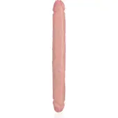 Realrock Dubbele Dunne Dildo 30.5 cm - Zwart