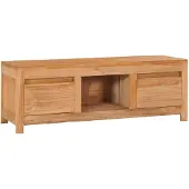 vidaXL Tv-meubel 100x30x35 cm massief teakhout
