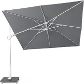 Platinum Challenger T2 premium zweefparasol 300x300 cm witte mast manhattan