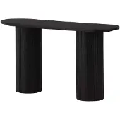 Venture Bianca sidetable 40x130cm zwart.
