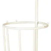 Beliani CHAMBORD - Paraplubak - Lichtbeige - Metaal