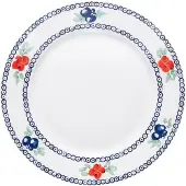 Ambition Kalina Borduur Dessertbord - 19cm - Porselein