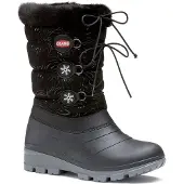 Olang Patty Lux Nero zwart snowboots dames. Maat: 35/36