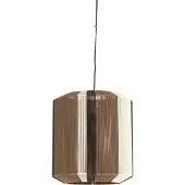 Light & Living Hanglamp Kozana bruin Ø 48cm