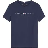 Tommy Hilfiger Shirt nachtblauw / lichtrood / wit