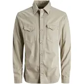 Jack & Jones Overhemd 'Sheridan' taupe