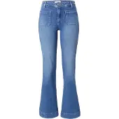 Wrangler Jeans 'FLARE' blauw denim