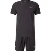 Emporio Armani Trainingspak zwart / wit