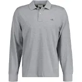 Gant Shirt grijs gemêleerd