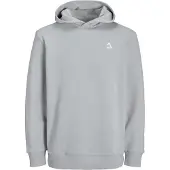 Jack & Jones Sweatshirt 'JCOTRIANGLE' limoen / antraciet / stone grey / offwhite